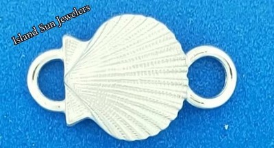 LeStage Convertible Scallop Shell Bracelet Clasp, Sterling Silver