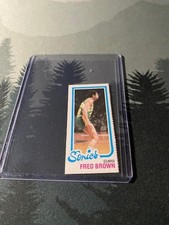1980-81 Topps - Separated #228 - Fred Brown - FREE SHIPPING