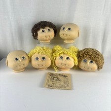 VTG Doll Baby Heads The Original Doll Baby Doll Heads-MN Thomas-1984-Lot Of 6