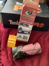 Mossy Oak Graphics Pink Camo Break-Up Infinity Tape Roll Visor Wrap Kit MSRP $50