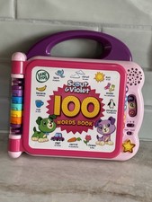 Leap Frog Scout and Violet 100 Words Book Amazon Exclusive Purple Pink Tested