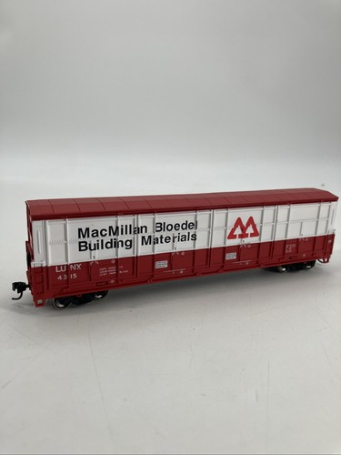 LIFE LIKE 54' THRALL CAR - MATERIALES DE CONSTRUCCIÓN MACMILLAN BLOEDEL - #LUNX 4315 HO | Zustand: Used