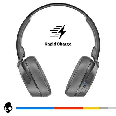 🎧 Skullcandy Riff Wireless XT 2 Foldable On-Ear Headphones Black