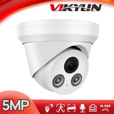 Vikylin 5MP Surveillance MIC POE Security CCTV Camera IR30M Night Vision 2.8mm