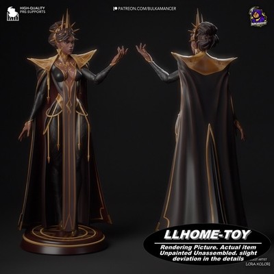 30CM tall Mel Medarda Resin 3D Print Model Kit Unpainted GK statue Figure