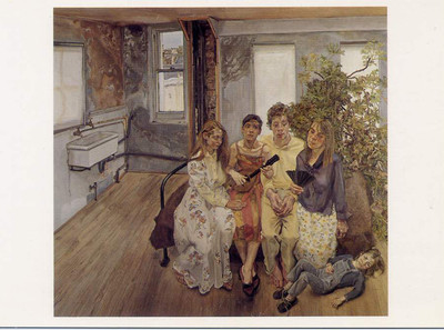 Lucian Freud、The Painter's Room 1943-4 Lucian Freud、The Painter's Room 1943-4 Lucian Freud, The