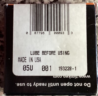 Timken 193220-1 Bearing (Tie Rod) in Aircraft Engines