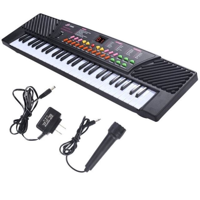54 Key Electronic Keyboard Electric Music Digital Piano Organ with Mic Kids Gift 54 Key Electronic Keyboard Electric Music Digital Piano Organ with Mic Kids Gift