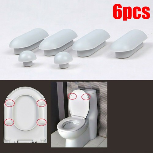 Toilet Seat Buffers Toilet Lid Cushion Accessories Pad Pack StopBumper