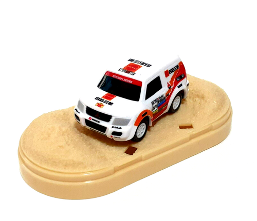 Mitsubishi Pajero EVO Dakar Rally Pullback Car Wonda Coffee Japan Promo Prize