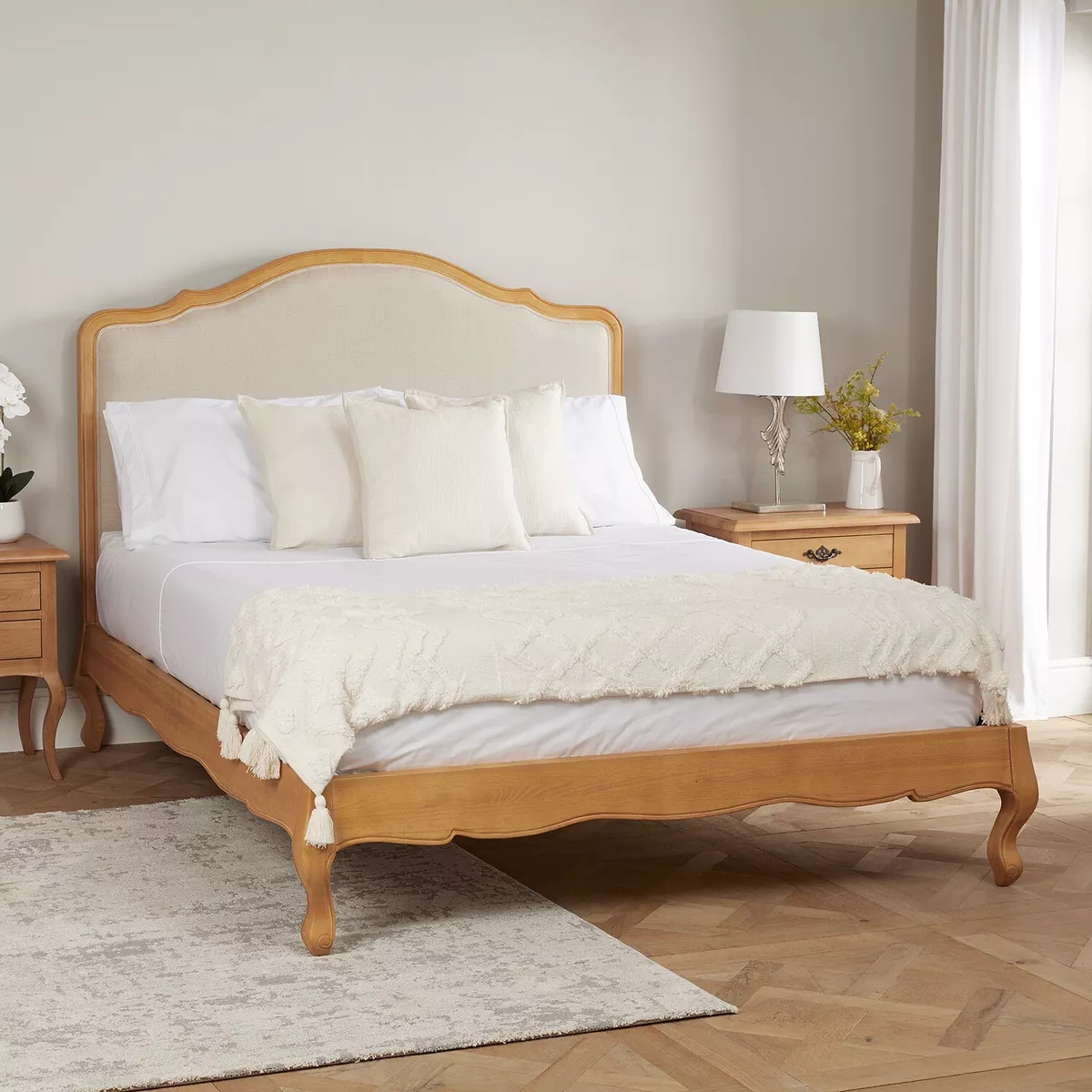 French King Size Bed 