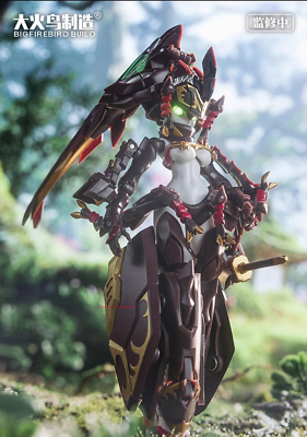 BIG FIREBIRD BUILD INSECT MECHA GIRL IMG-01 Transformable Model