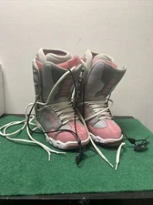 Thirty Two Lashed Snowboard Boots Womens 8 Pink Gray