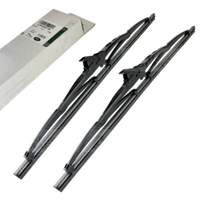 87-17 Land Rover Defender Classic Front Windshield Wiper Blades Genuine LR154774