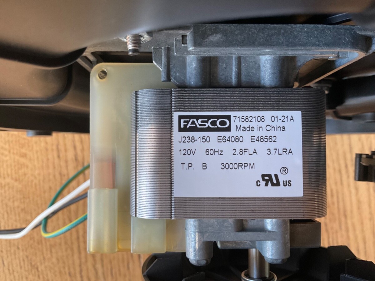 Used 1 Yr* Draft Inducer Motor 71582108 J238-150 Fasco W/Pressure