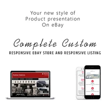 eBay store design and ebay listing HTML template Fully Customizable 2020 design