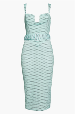 asos mint midi dress ASOS LUXE - Textured Midi Dress - Women - Polyamide/Polyester/Cotton/Viscose/Acrylic - 10 US