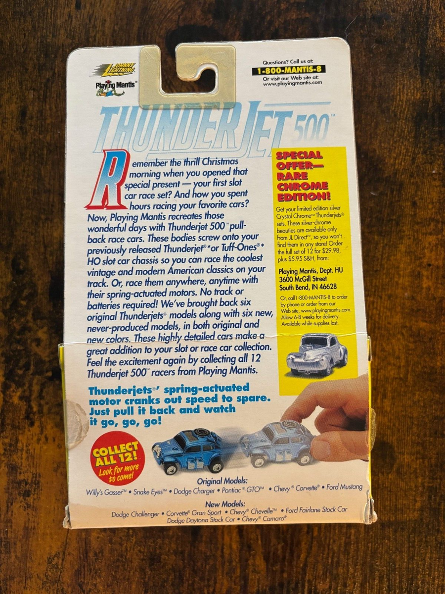 Johnny Lightning ThunderJet 500 Pink SNAKE EYES Cobra Slot Car 289