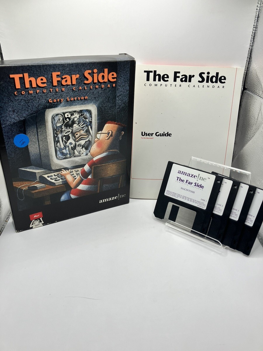 THE FAR SIDE VINTAGE Computer Calendar Gary Larson Rare | eBay