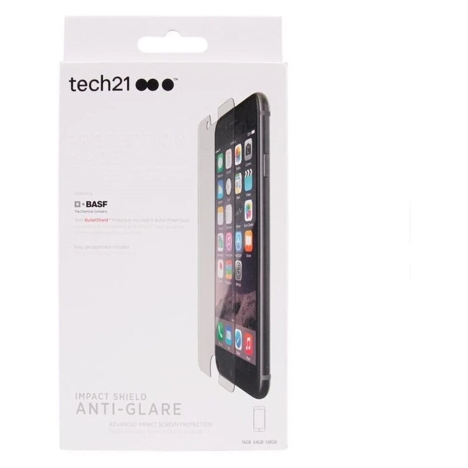 tech21 Impact Shield Anti-Glare Screen Protector for iPhone 6 Plus & 6S Plus - Image 4 of 4