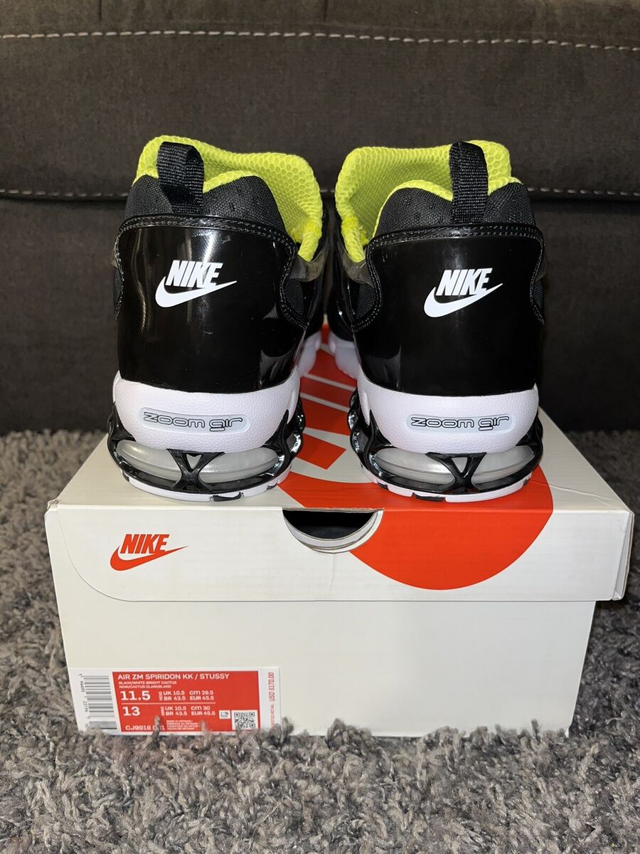 STUSSY×NIKE AIR ZOOM KUKINI BLACK/WHITE Nike x Stüssy Air Zoom Spiridon Kukini 