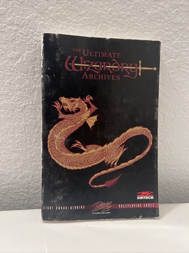 The Ultimate Wizardry Archives Game Strategy Guide Manual ONLY Softcover