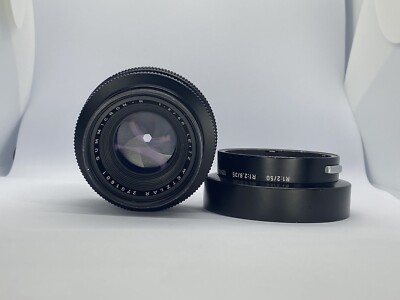 Leica Leitz Wetzlar Summicron-R 50mm f2 Lens With Hood | eBay