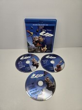 Up (Blu-ray/DVD, 2011, 3-Disc Set) Authentic Disney Pixar