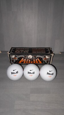  Nike Mojo #4 Golf Balls 3 Pack