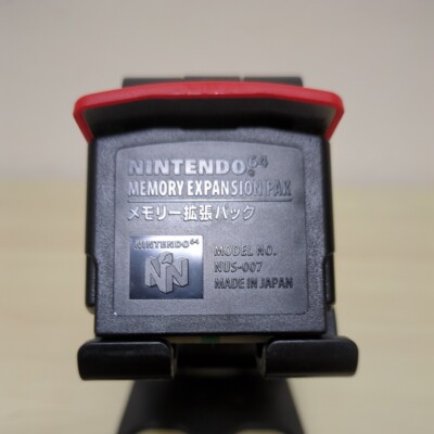 Nintendo 64 Expansion Pak N64 Authentic Official Memory Pack OEM REGION FREE 2