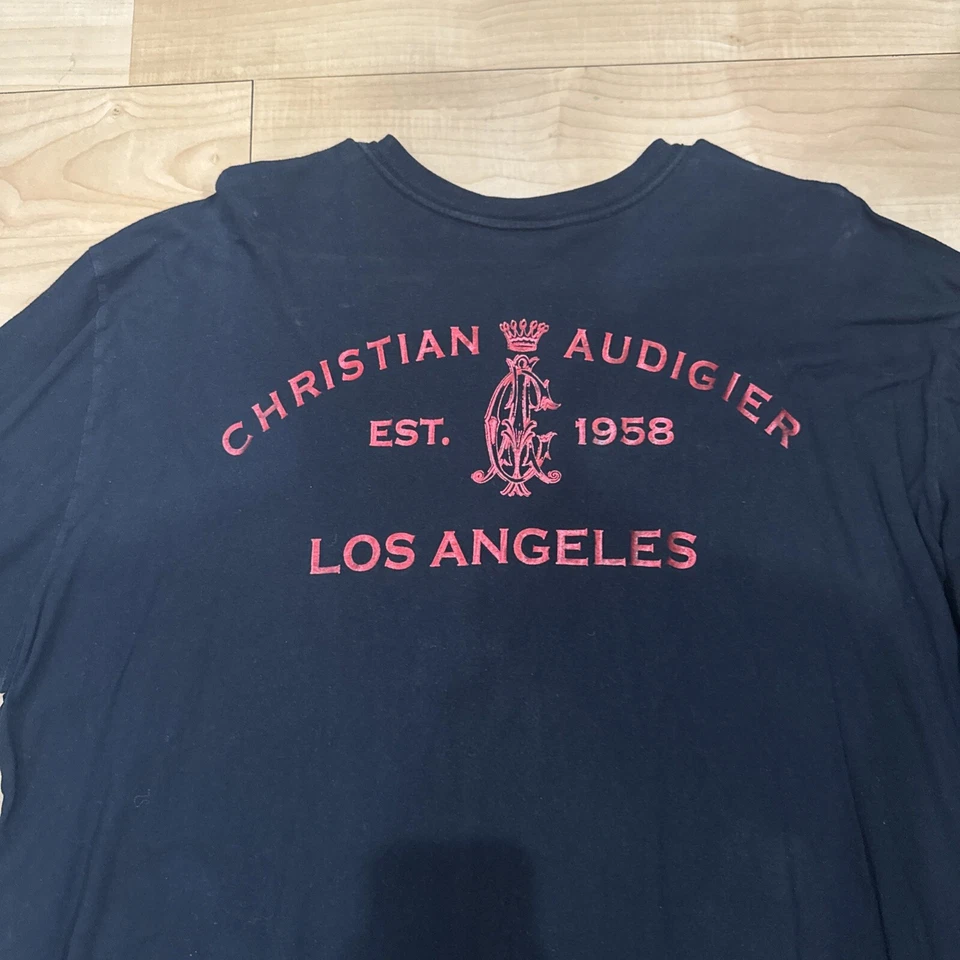 Vintage Christian Audigier Skull Size 2x Y2K (Rare) - Image 2 of 2