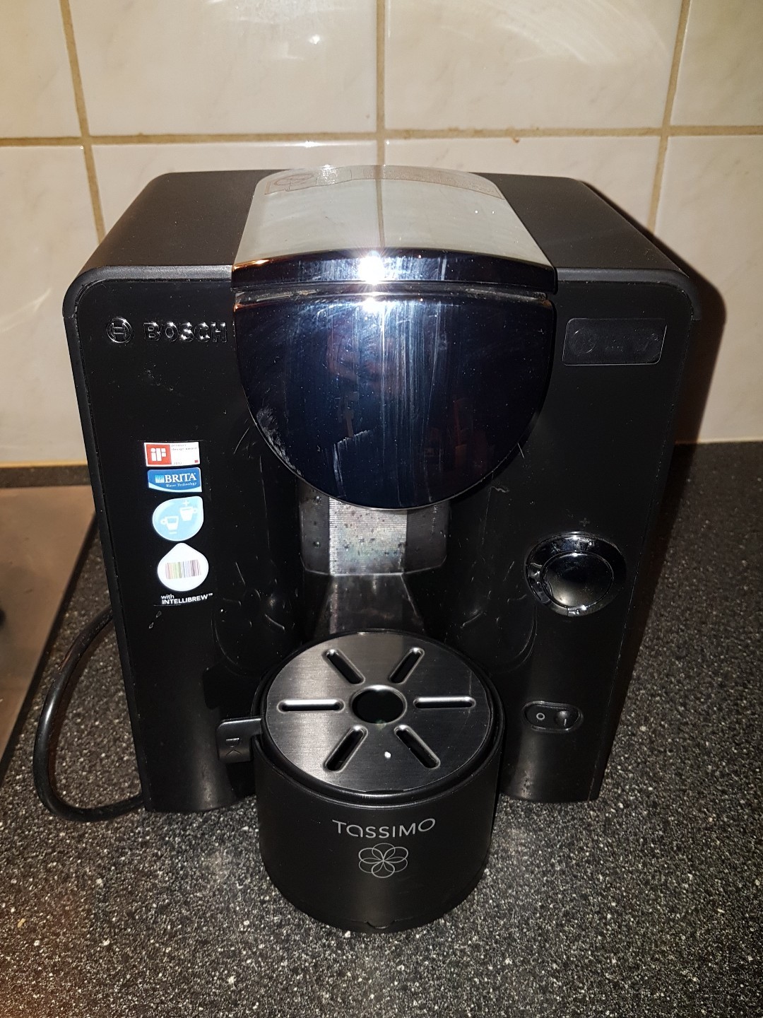 Home Furniture Diy Black Bosch Tassimo Charmy Tas5542gb 1 4l