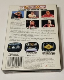 WWF WrestleMania (Nintendo Entertainment System1988) NES / CIB w Posters / VGC