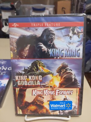King Kong/King Kong vs Godzilla/King Kong Escapes (DVD, 2014, Widescreen)