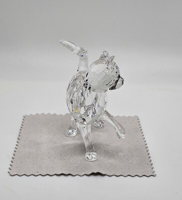 Swarovski Mother Cat Figurine #861914 A 9100 NR 000 051 Retired
