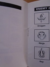 Legendary Wings Nintendo NES Manual Only ~ Instruction Booklet