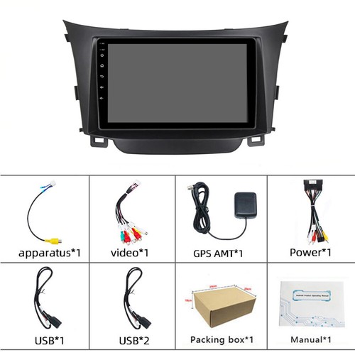 Wireless Carplay Android 4-64G For Hyundai Elantra GT 2013-17 Car Radio WIFI GPS - Picture 3 of 18