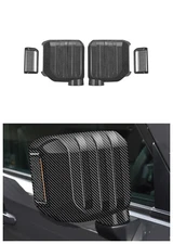  For Toyota Land Cruiser Prado 2024 2025 Rearview Mirror Cover Trim Accessories