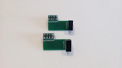 TI CC1101 433MHz SPI Wireless Modul auf Raspberry Pi GPIO PCB Adapter - 2er Pack.
