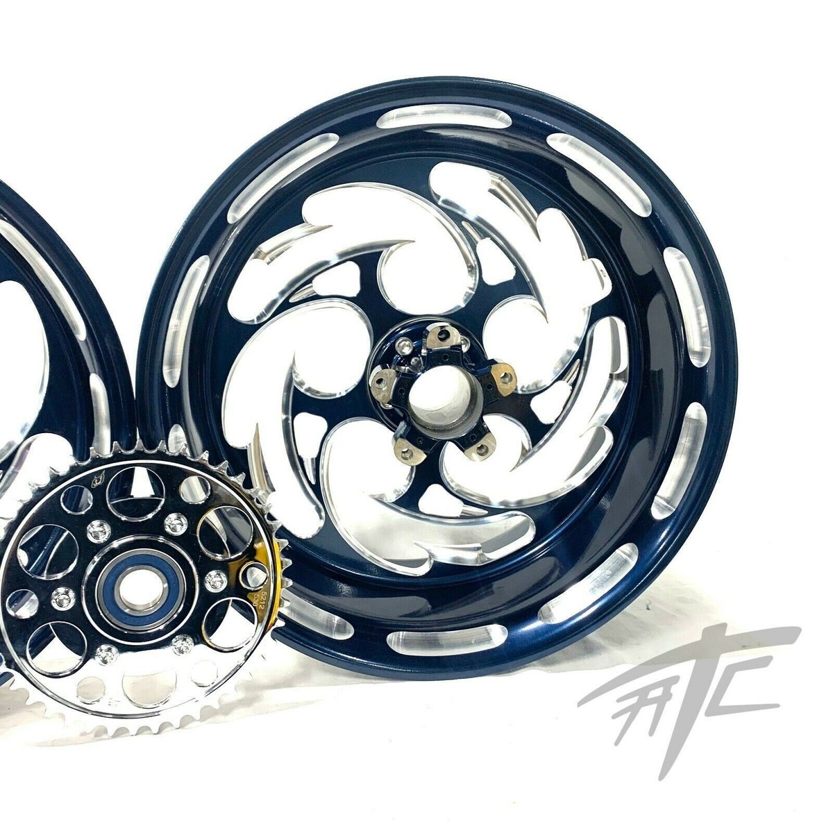 300 OSD FAT TIRE KIT MISTY MIDNIGHT SHREDDER BLACK ARM 06-11