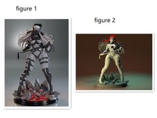 Anime One Punch Man Crossbow S modelli GK non dipinti figure stampate in 3D kit resina