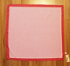 New Collection XIIX Gingham Square Bandana Scarf nwt #CE81