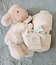 Jellycat NWT Bashful Lamb Soother Soft Stuffed Plush Toy Baby Blanket White