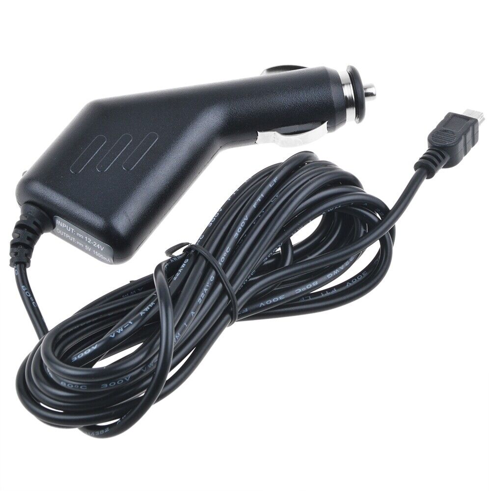 Car Vehicle Power Charger Adapter Cord For Garmin NUVI 3590LM 3590