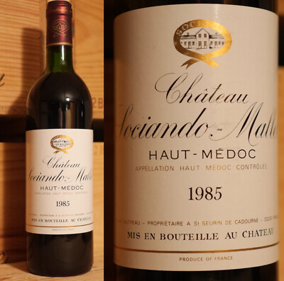 1985er Chateau Sociando Mallet - Haut Medoc - Top Jahrgang !!!!!!!