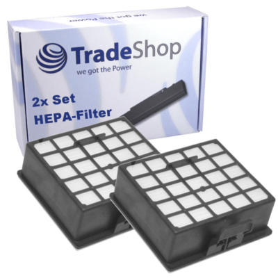 2x HEPA-Filter Micro Ersatzfilter für Bosch ProPower 2500W BSGL32530/03
