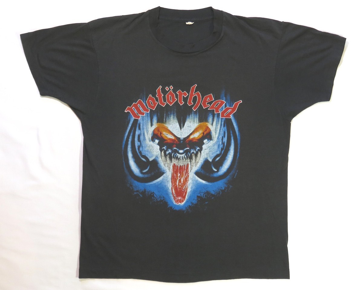 Motorhead Vintage T Shirt 1987 Rock N Roll Tour LP Cover Eat The