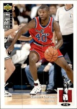 1995/96 NBA Upper Deck Figure # 206 Calbert Cheaney