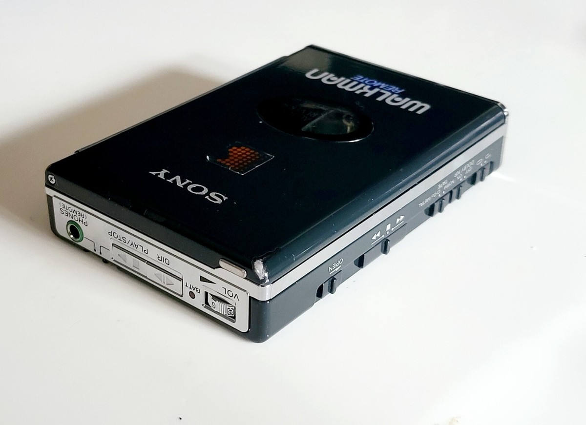 rare Sony Walkman WM-109 Cassette player fully working with Remote