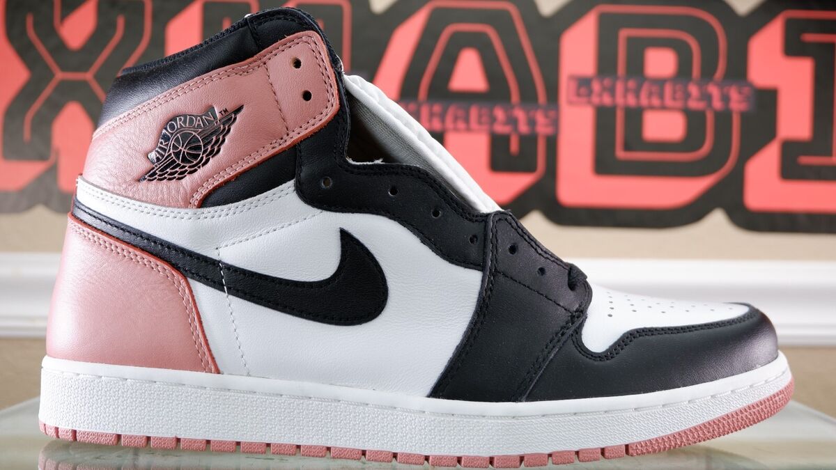NEW Nike Air Jordan 1 Retro High NRG Rust Pink Size 12.5 Art NEW Nike Air Jordan 1 Retro High NRG Rust Pink Size 12.5 Art